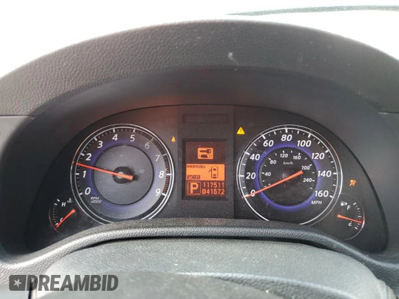 2009 Infiniti G37 x with VIN JNKCV61FX9M362488, listed as a Copart auction lot 52067695 with 117,511 mi miles and Salvage Title. Bid and sale history available at carsss.com. Image 9.