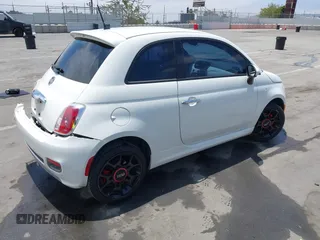 2015 FIAT 500 Sport with VIN 3C3CFFBR9FT657275, listed as a IAAI auction lot 42497569 with 87,011 mi miles and . Bid and sale history available at DreamBid. Image 4.
