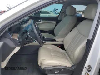 2019 Audi e-tron Prestige with VIN WA1VAAGE0KB013133, listed as a Copart auction lot 57060255 with 50,222 mi miles and Salvage title. Bid and sale history available at DreamBid. Image 7.