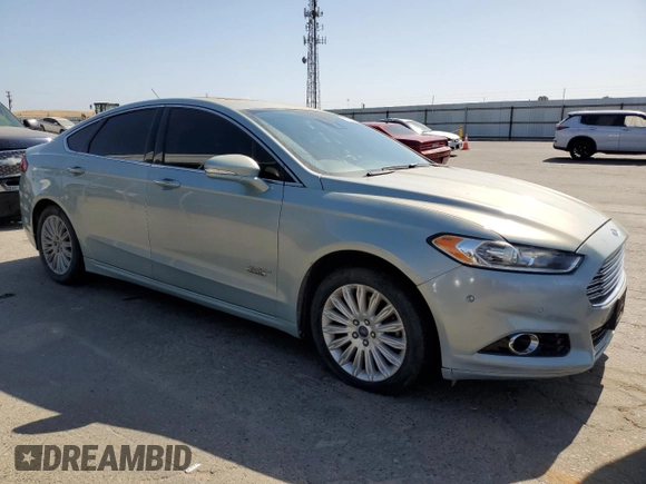2013 Ford Fusion Titanium with VIN 3FA6P0SU6DR242308, listed as a Copart auction lot 59295265 with 129,253 mi miles and Clean title. Bid and sale history available at DreamBid. Image 4.