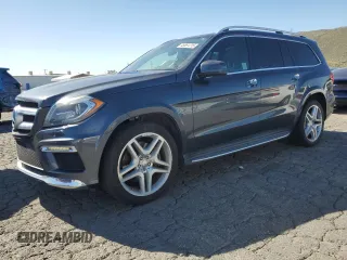 2013 Mercedes-Benz GL-Class GL 550 with VIN 4JGDF7DE9DA173283, listed as a Copart auction lot 46661215 with 157,197 mi miles and Clean Title. Bid and sale history available at carsss.com. Image 1.