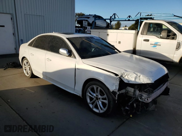 2010 Audi S4 Premium Plus with VIN WAUBGAFL9AA079382, listed as a Copart auction lot 76413654 with 0 mi miles and Salvage Title. Bid and sale history available at carsss.com. Image 4.