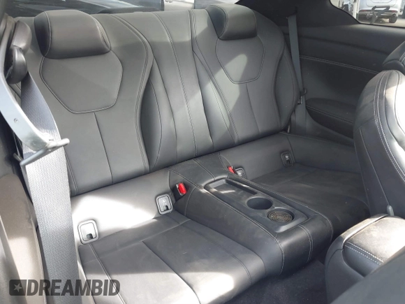 2018 Infiniti Q60 Luxe with VIN JN1CV7EK6JM200248, listed as a IAAI auction lot 41383059 with 55,459 mi miles and . Bid and sale history available at carsss.com. Image 8.