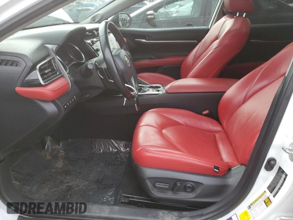 2020 Toyota Camry XSE with VIN 4T1K61AK7LU346603, listed as a Copart auction lot 50256215 with 95,797 mi miles and Salvage Title. Bid and sale history available at DreamBid. Image 7.