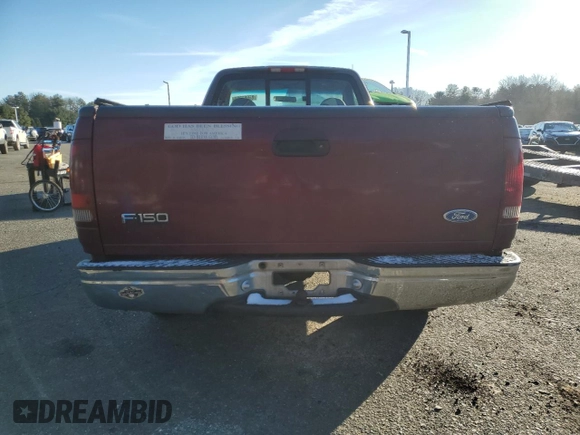 1997 Ford F-150 с VIN 1FTDF1721VNA54544, выставлен на аукционе Copart как лот 85661394 с пробегом 221 536 миль миль и Списание • Salvage title. История ставок и продаж доступна на DreamBid. Изображение 6.