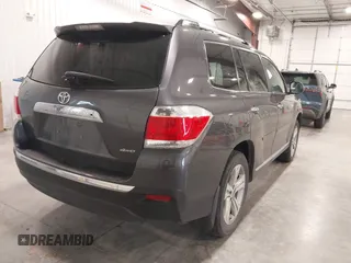 2012 Toyota Highlander Limited with VIN 5TDDK3EH1CS163589, listed as a IAAI auction lot 42598666 with 149,078 mi miles and . Bid and sale history available at DreamBid. Image 4.