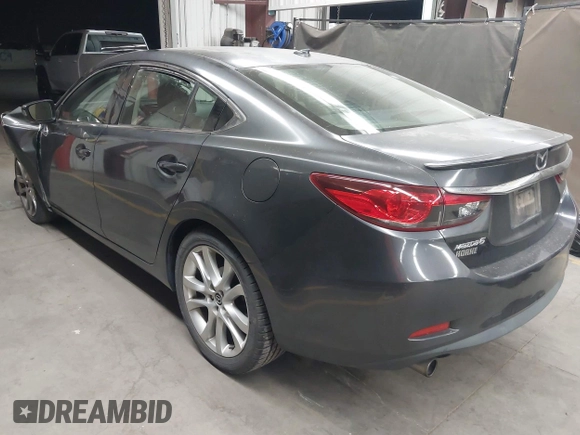 2015 Mazda 6 i Grand Touring with VIN JM1GJ1W58F1199550, listed as a IAAI auction lot 42064381 with 145,465 mi miles and . Bid and sale history available at carsss.com. Image 3.
