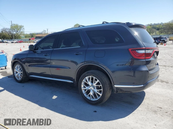 2016 Dodge Durango Limited with VIN 1C4RDHDG0GC467039, listed as a Copart auction lot 52102555 with 105,936 mi miles and Salvage title. Bid and sale history available at DreamBid. Image 2.