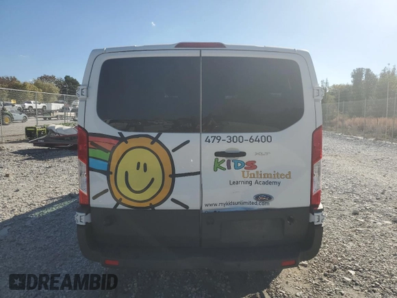2017 Ford Transit XL with VIN 1FBZX2YM4HKA94863, listed as a Copart auction lot 77445614 with 169,461 mi miles and Salvage Title. Bid and sale history available at DreamBid. Image 6.