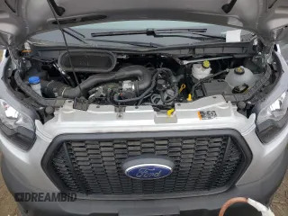 2021 Ford Transit Passenger XL with VIN 1FDZK1C82MKA81226, listed as a Copart auction lot 76893224 with 22,679 mi miles and Salvage Title. Bid and sale history available at DreamBid. Image 14.