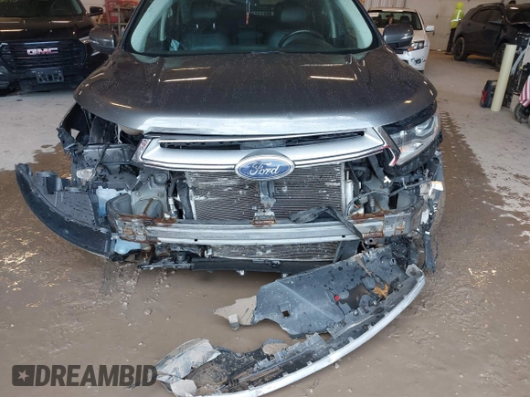 2015 Ford Edge SEL with VIN 2FMTK3J80FBB24088, listed as a IAAI auction lot 41724786 with 101,066 mi miles. Bid and sale history available at carsss.com. Image 6.