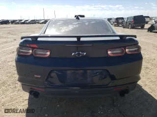2022 Chevrolet Camaro 1SS with VIN 1G1FF1R78N0133653, listed as a Copart auction lot 46483105 with 42,487 mi miles and Salvage Title. Bid and sale history available at carsss.com. Image 6.
