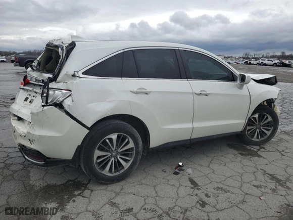 2017 Acura RDX w/Advance Pkg with VIN 5J8TB4H74HL002040, listed as a Copart auction lot 49998215 with 0 mi miles and Salvage Title. Bid and sale history available at carsss.com. Image 3.