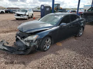 2009 Lexus IS 350 with VIN JTHBE262892016459, listed as a Copart auction lot 48908205 with Not Provided miles and Salvage Title. Bid and sale history available at DreamBid. Image 1.