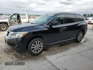 2014 Nissan Pathfinder SL z VIN 5N1AR2MM1EC702431, wystawiony jako Copart lot #56213795 z przebiegiem 115 764 mil mil oraz Szkoda całkowita • Salvage title. Historia ofert i sprzedaży dostępna na DreamBid. Obrazek 1.