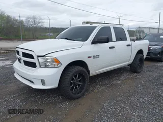 2017 Ram 1500 Express with VIN 3C6RR7KT2HG618335, listed as a IAAI auction lot 41971428 with 142,308 mi miles and . Bid and sale history available at DreamBid. Image 2.