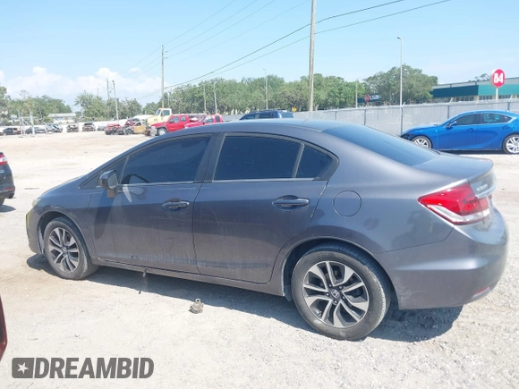 2015 Honda Civic EX z VIN 19XFB2F81FE053822, wystawiony jako IAAI lot #42181913 z przebiegiem 107 220 mil mil oraz . Historia ofert i sprzedaży dostępna na DreamBid. Obrazek 14.