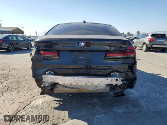 2021 BMW 5 Series 530e with VIN WBA13AG04MCF47235, listed as a Copart auction lot 69120474 with 74,779 mi miles and Salvage Title. Bid and sale history available at carsss.com. Image 6.