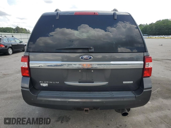 2015 Ford Expedition Platinum with VIN 1FMJU1LT1FEF00504, listed as a Copart auction lot 55325875 with 133,336 mi miles and Salvage title. Bid and sale history available at DreamBid. Image 6.