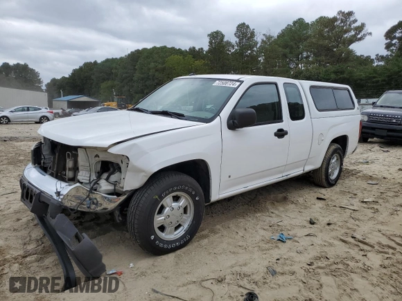 2008 GMC Canyon SLE1 with VIN 1GTCS19EX88147354, listed as a Copart auction lot 72508724 with 181,367 mi miles and Salvage Title. Bid and sale history available at carsss.com. Image 1.