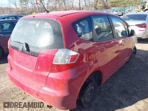 2010 Honda Fit with VIN JHMGE8H2XAC010621, listed as a IAAI auction lot 41683885 with 999,999 mi miles. Bid and sale history available at carsss.com. Image 4.