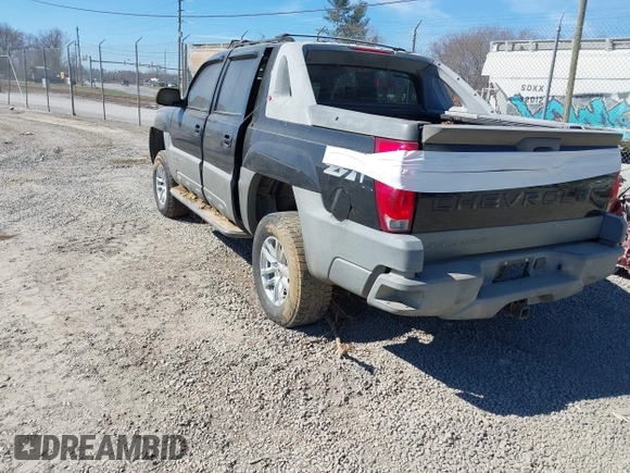 2002 Chevrolet Avalanche with VIN 3GNEK13T82G175985, listed as a IAAI auction lot 41660289 with Not Provided miles and . Bid and sale history available at DreamBid. Image 3.