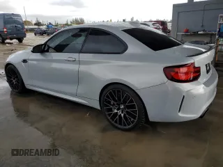 2020 BMW M2 Competition z VIN WBS2U7C08L7D69715, wystawiony jako Copart lot #85734704 z przebiegiem 73 866 mil mil oraz Szkoda całkowita • Salvage title. Historia ofert i sprzedaży dostępna na DreamBid. Obrazek 2.