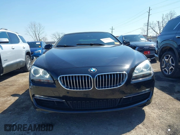 2012 BMW 6 Series 650i with VIN WBALZ3C53CC397604, listed as a IAAI auction lot 41881996 with 96,175 mi miles and . Bid and sale history available at carsss.com. Image 12.
