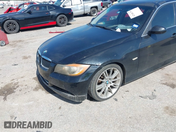 2007 BMW 3 Series 335i with VIN WBAVB73537VF52444, listed as a IAAI auction lot 42348379 with 185,399 mi miles and . Bid and sale history available at DreamBid. Image 6.