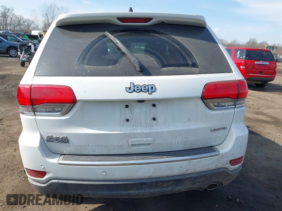 2018 Jeep Grand Cherokee Limited with VIN 1C4RJFBG2JC108914, listed as a IAAI auction lot 41650439 with 82,643 mi miles and . Bid and sale history available at DreamBid. Image 16.