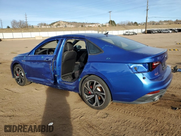 2023 Volkswagen Jetta Autobahn with VIN 3VW2T7BU0PM045419, listed as a Copart auction lot 85143674 with 3,037 mi miles and Salvage title. Bid and sale history available at DreamBid. Image 2.