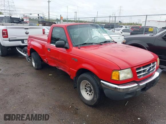 2002 Ford Ranger XL with VIN 1FTYR10D52PA66412, listed as a IAAI auction lot 41942600 with Not provided miles and . Bid and sale history available at DreamBid. Image 1.