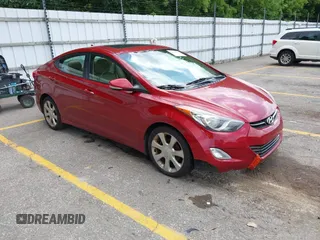 2012 Hyundai Elantra GLS with VIN KMHDH4AE7CU345000, listed as a IAAI auction lot 42622430 with 156,316 mi miles and . Bid and sale history available at DreamBid. Image 1.