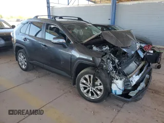 2021 Toyota RAV4 XLE Premium with VIN 2T3C1RFV4MC092721, listed as a Copart auction lot 56980835 with 31,640 mi miles and Salvage title. Bid and sale history available at DreamBid. Image 4.