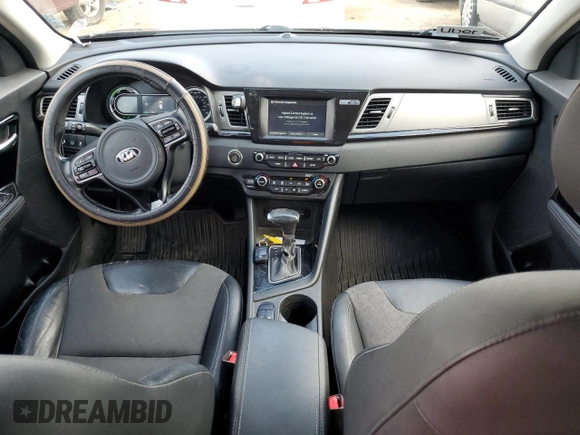 2019 Kia Niro EX with VIN KNDCC3LC5K5221157, listed as a Copart auction lot 63677343 with 128,393 mi miles and Salvage Title. Bid and sale history available at carsss.com. Image 8.