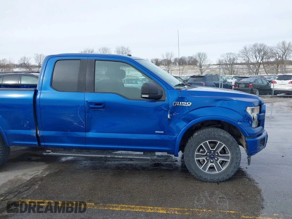 2017 Ford F-150 XL with VIN 1FTEX1EP9HKC95502, listed as a IAAI auction lot 41731718 with 181,487 mi miles. Bid and sale history available at carsss.com. Image 20.