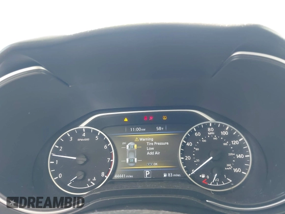 2018 Nissan Maxima SV with VIN 1N4AA6AP8JC386625, listed as a IAAI auction lot 41345154 with 44,441 mi miles and . Bid and sale history available at DreamBid. Image 7.