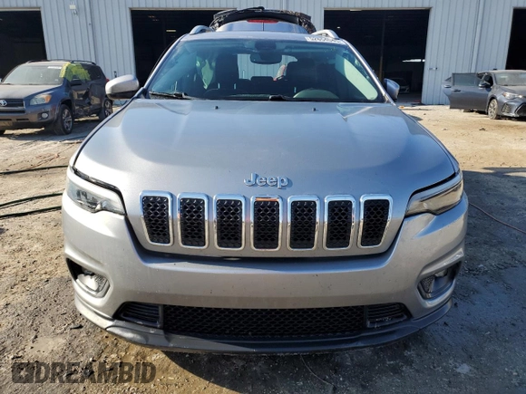 2019 Jeep Cherokee Latitude Plus with VIN 1C4PJLLB7KD197030, listed as a Copart auction lot 52854545 with 154,503 mi miles and Non Repairable. Bid and sale history available at carsss.com. Image 5.