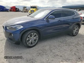 2018 BMW X2 sDrive28i with VIN WBXYJ3C31JEJ81981, listed as a Copart auction lot 59813535 with 18,203 mi miles and Salvage title. Bid and sale history available at DreamBid. Image 1.