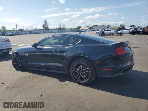 2020 Ford Mustang GT with VIN 1FA6P8CF8L5136040, listed as a Copart auction lot 56015965 with 67,571 mi miles and Non repairable. Bid and sale history available at DreamBid. Image 2.