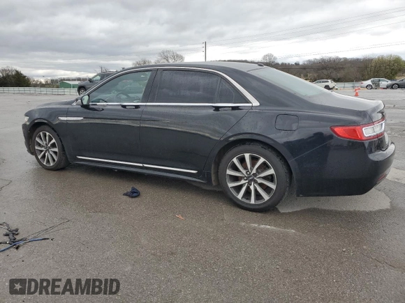 2017 Lincoln Continental Premiere with VIN 1LN6L9PK0H5609211, listed as a Copart auction lot 48737375 with 209,826 mi miles and Salvage Title. Bid and sale history available at carsss.com. Image 2.