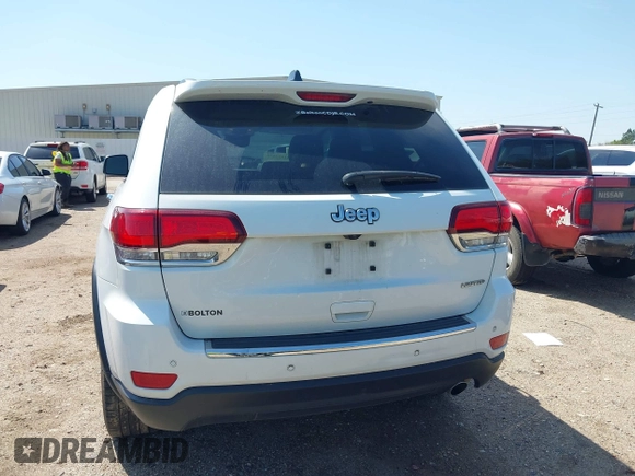 2020 Jeep Grand Cherokee Limited with VIN 1C4RJEBG3LC392194, listed as a IAAI auction lot 41832430 with 154,250 mi miles and . Bid and sale history available at DreamBid. Image 16.