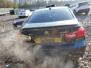 2017 BMW 3 Series 340i xDrive with VIN WBA8B7C52HK858192, listed as a Copart auction lot 86522814 with 97,512 mi miles and Salvage Title. Bid and sale history available at carsss.com. Image 6.