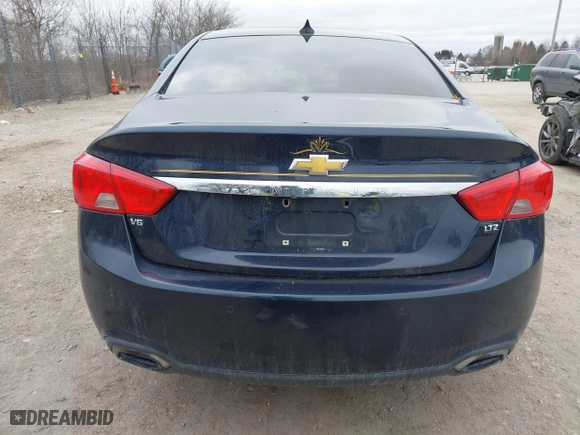 2015 Chevrolet Impala LTZ with VIN 2G1165S36F9149382, listed as a IAAI auction lot 41481211 with 195,516 mi miles. Bid and sale history available at carsss.com. Image 16.