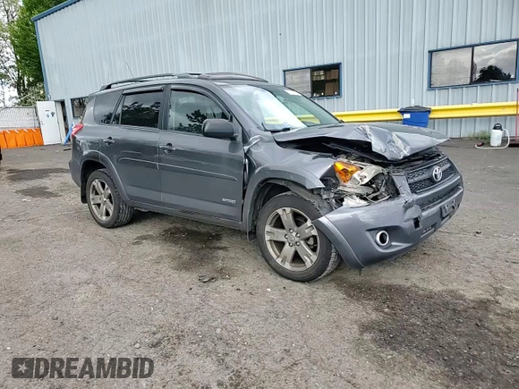 2010 Toyota RAV4 Sport with VIN JTMRF4DV2A5025473, listed as a Copart auction lot 57170405 with 171,006 mi miles and Salvage title. Bid and sale history available at DreamBid. Image 14.