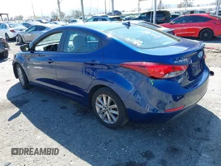 2016 Hyundai Elantra SE with VIN 5NPDH4AE2GH745258, listed as a IAAI auction lot 41818963 with 82,579 mi miles. Bid and sale history available at carsss.com. Image 3.