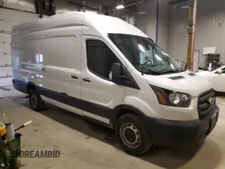 2020 Ford Transit Cargo with VIN 1FTBW3X81LKB71272, listed as a Copart auction lot 49068085 with 22,905 mi miles and Salvage Title. Bid and sale history available at DreamBid. Image 4.