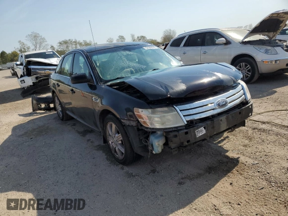 2008 Ford Taurus SEL with VIN 1FAHP24W48G113208, listed as a Copart auction lot 75126874 with 124,751 mi miles and Salvage Title. Bid and sale history available at carsss.com. Image 4.