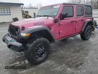 2024 Jeep Wrangler Sport S with VIN 1C4RJXN61RW322344, listed as a Copart auction lot 42948515 with 4,257 mi miles and Salvage title. Bid and sale history available at DreamBid. Image 1.