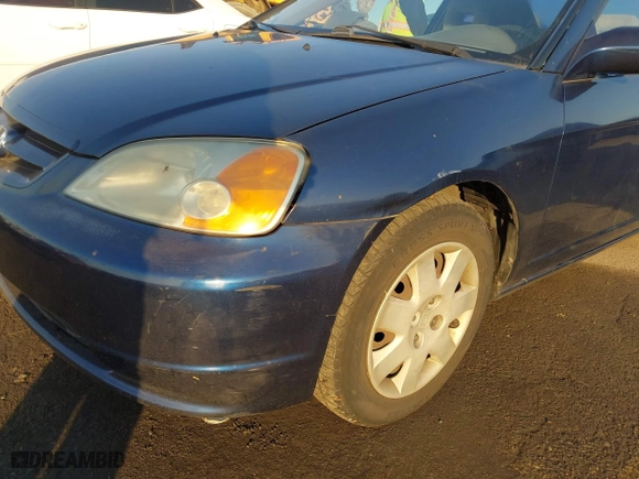 2002 Honda Civic EX with VIN 1HGEM21012L097748, listed as a IAAI auction lot 41291636 with 181,824 mi miles. Bid and sale history available at carsss.com. Image 18.
